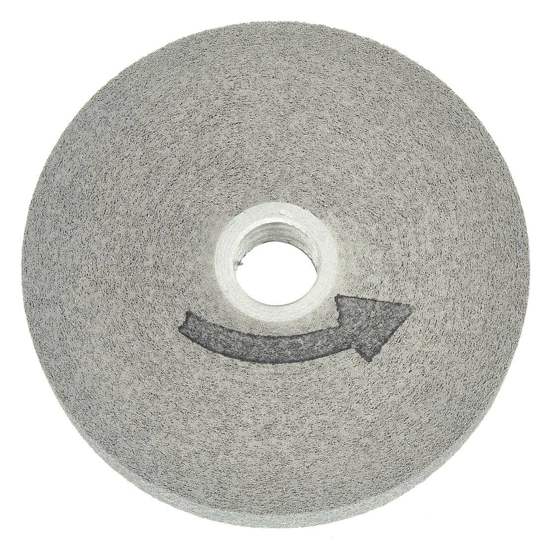 6x22 Metal Finishing Convolute Wheel, Fine Silicon Carbide E6778