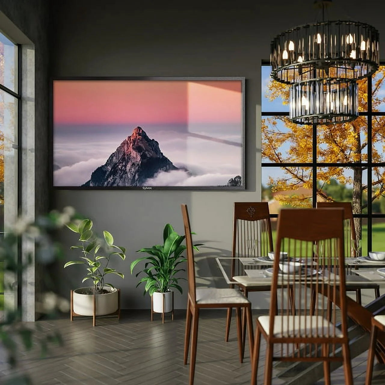 55 inch Outdoor 4K UHD TV, IP66 Waterproof, 2000nits G96466