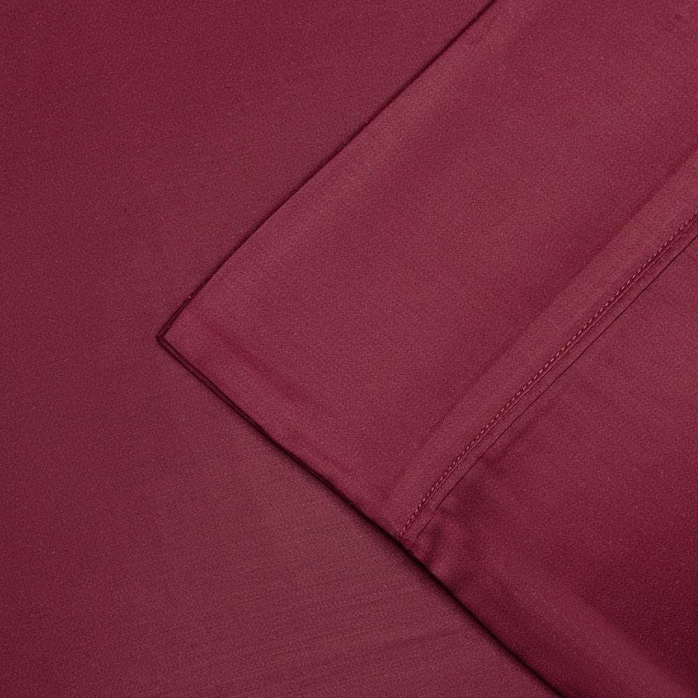 Black Sateen Weave Sheet Set California King I29798