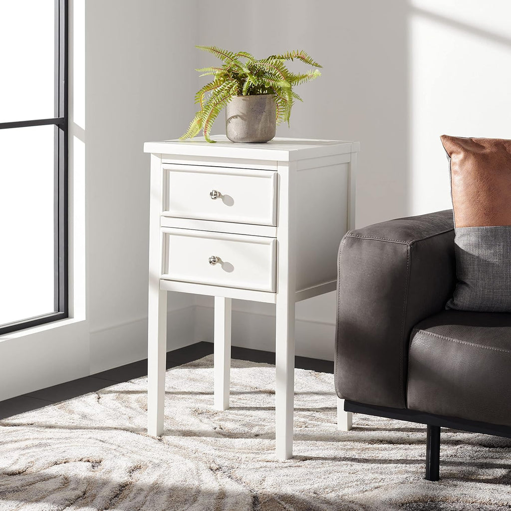 French Grey End Table Q30277