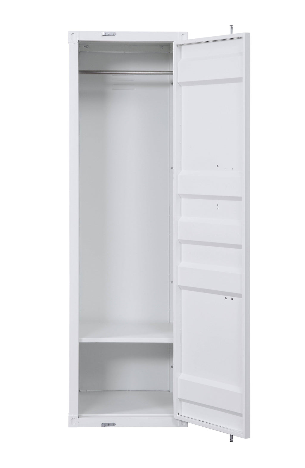 White Single Door Cargo Wardrobe Y731
