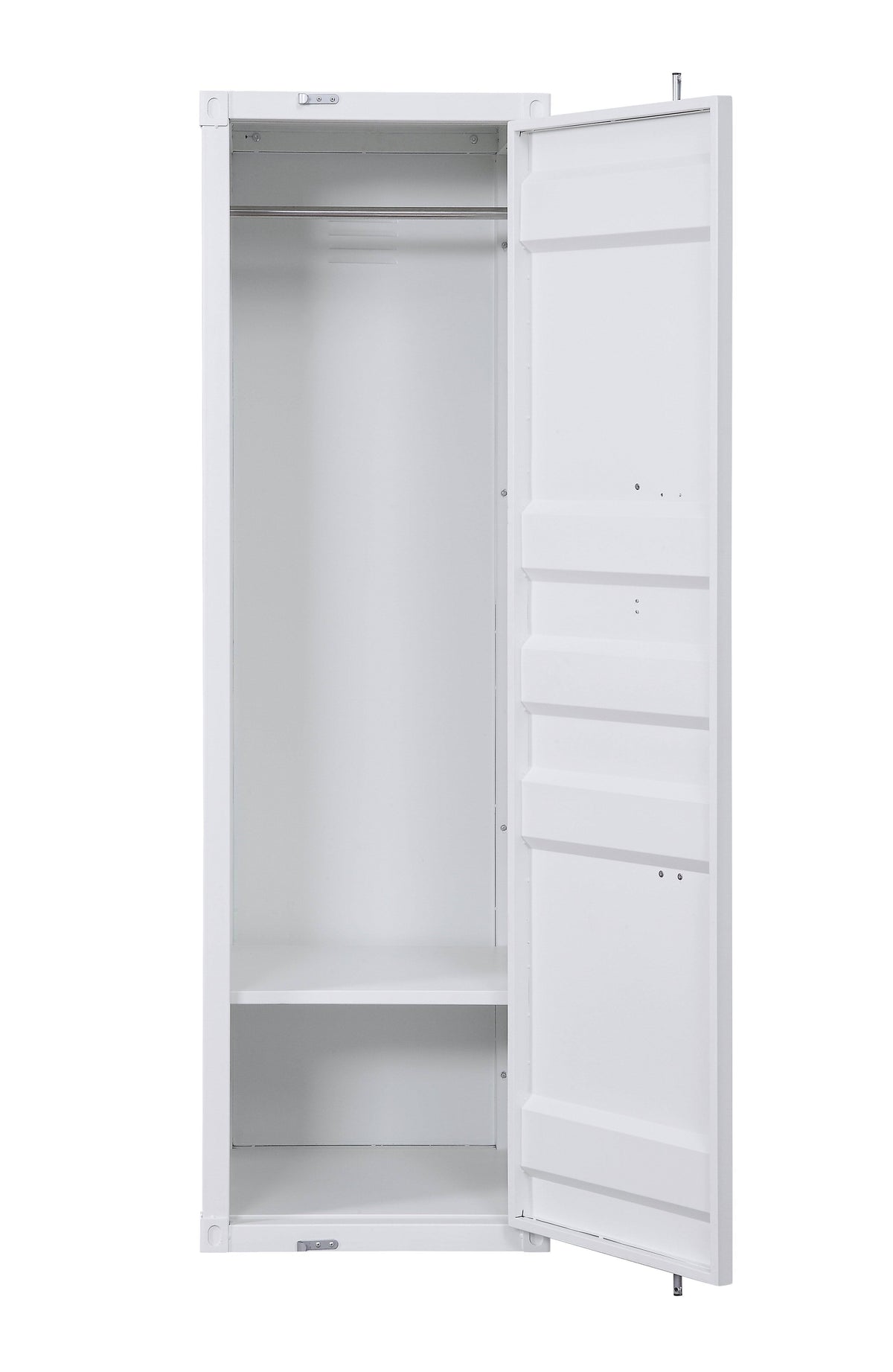 White Single Door Cargo Wardrobe Y731