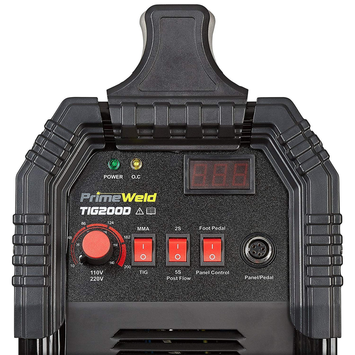 TIG/Stick Inverter Welder 200Amp with Pedal H545