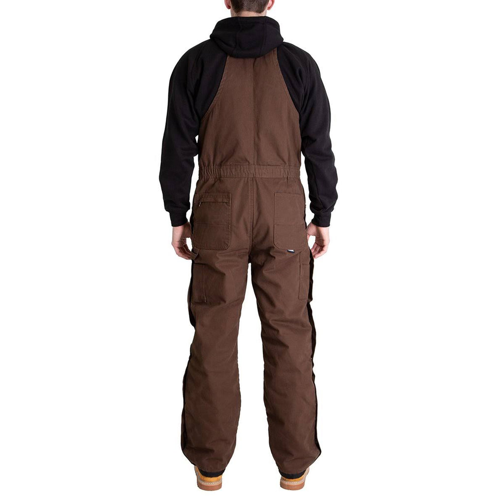 Regular Washed Insulated Bib Overall Black - 3XL D931378