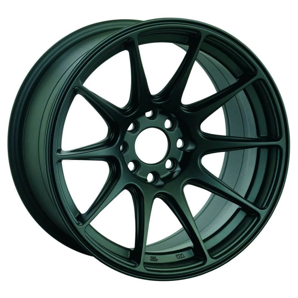 Flat Black 17x7.5 Wheel V962