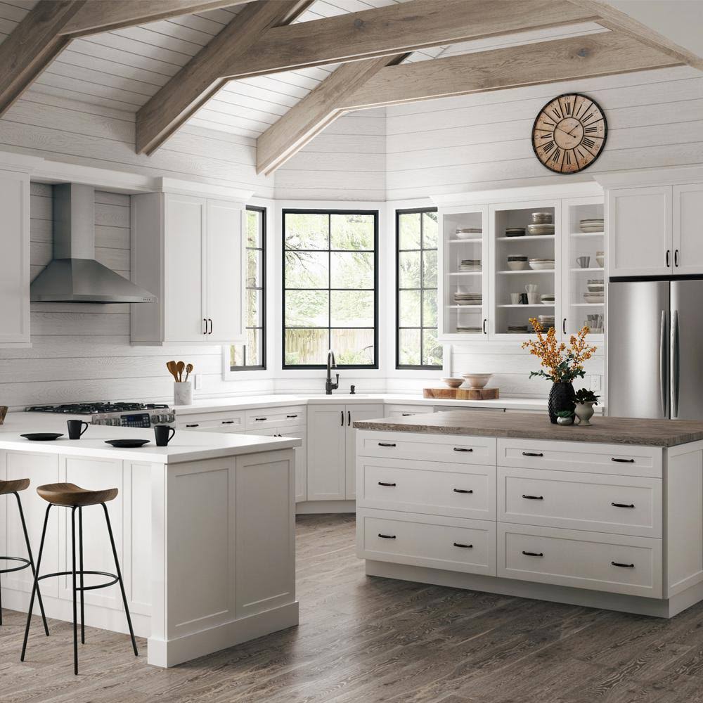 White Drawer Base Kitchen Cabinet T132252