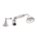 Antique Nickle Flat Handshower and Diverter Trim E7188