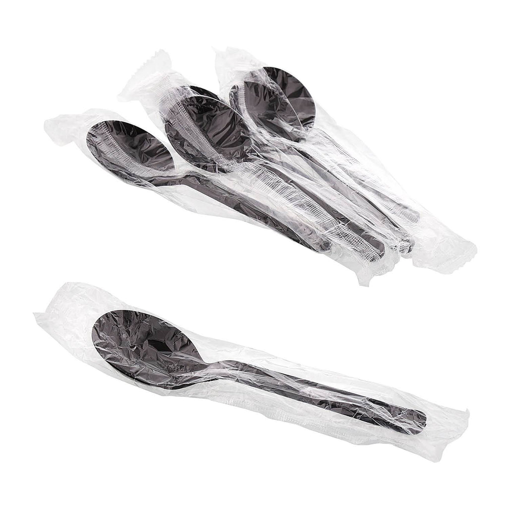 Black Polypropylene Soup Spoons, Case of 1000 Y910550