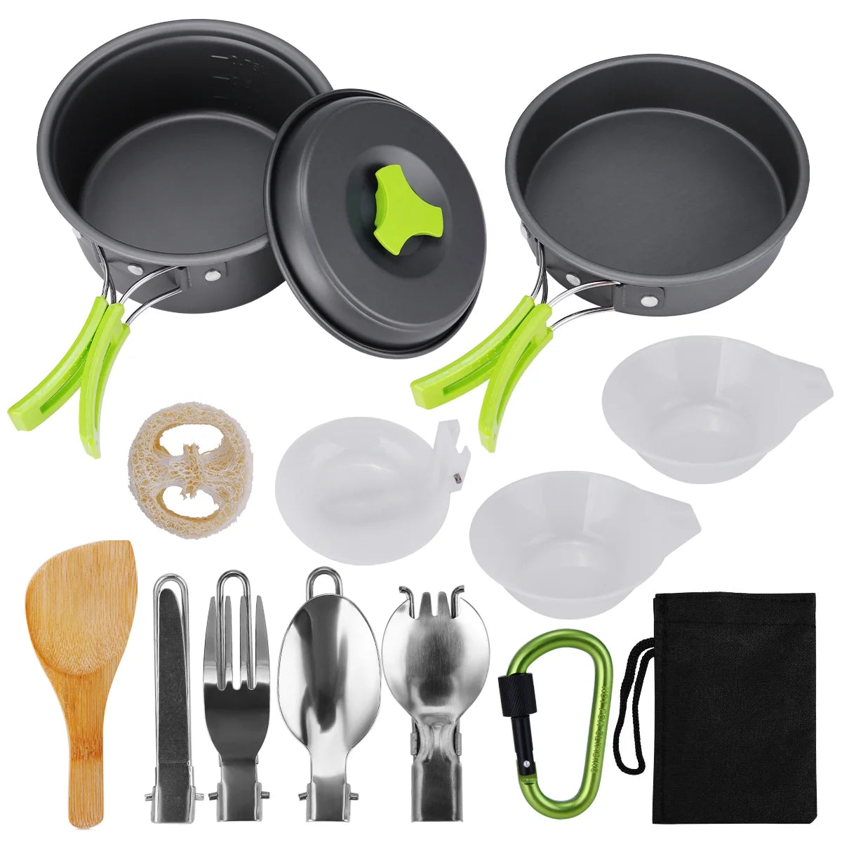 15 Pcs Non Stick Camping Cookware Set P962162