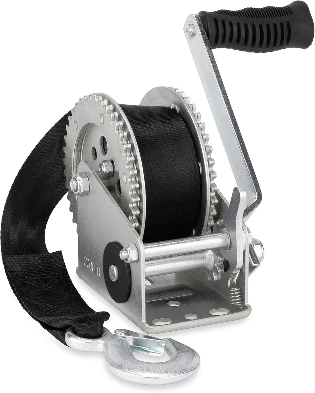 2000 lb Winch with 20’ Strap D576