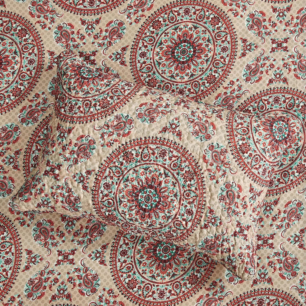 Cal King Medallion Bedspread Coverlet O7275