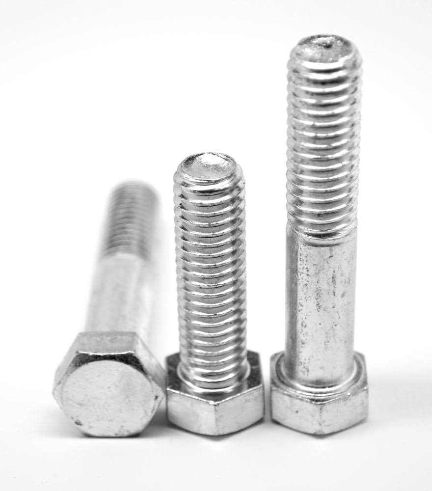 1/2x22-13 x 1 3/8x22 Coarse Thread Grade 5 Hex Cap Screw Medium Carbon Steel Zinc Plated Q357005