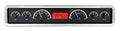 Analog Dash Gauges Black Alloy M371