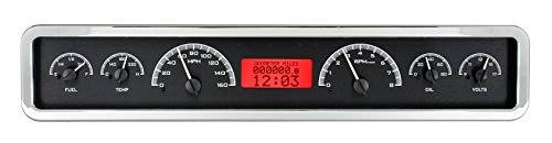 Analog Dash Gauges Black Alloy M371