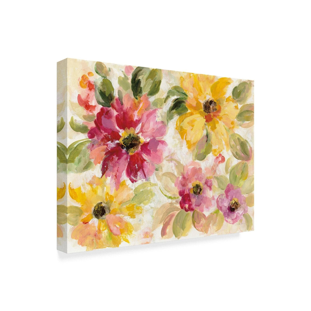 Floral Radiance Canvas Art 24x32 S205014