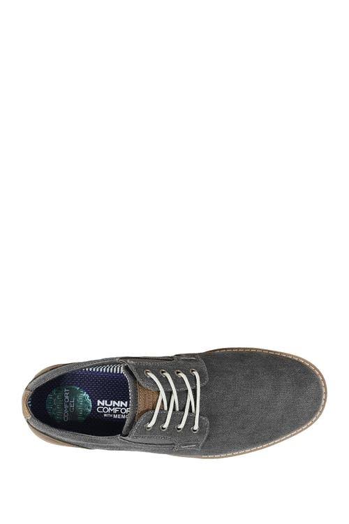 Canvas Plain Toe 8 Men's Gunmetal Shoes D1276