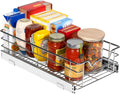 Pull Out Cabinet Organizer Basket, 11W x 21D x 5H I7997