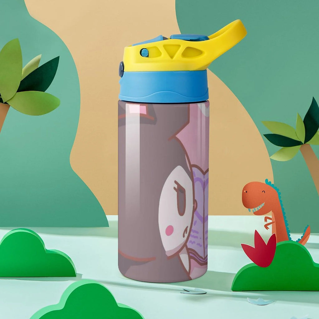 Stainless Steel Vacuum Insulated Straw Water Bottle P225