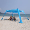 Portable Pop Up Beach Tent Canopy with 4 Poles V3802
