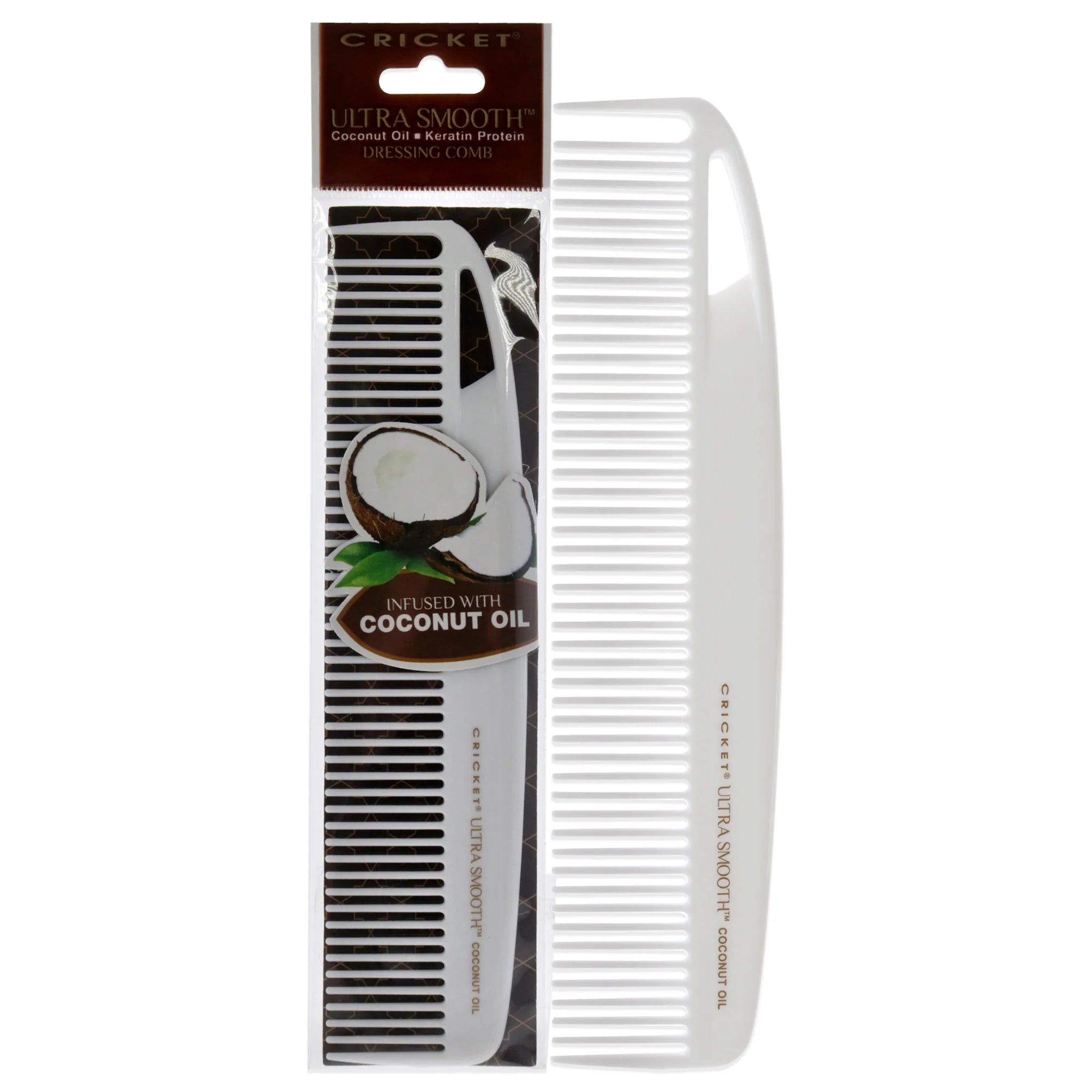 Coconut Dressing Comb by Cricket - 1 Pc Comb Y6972