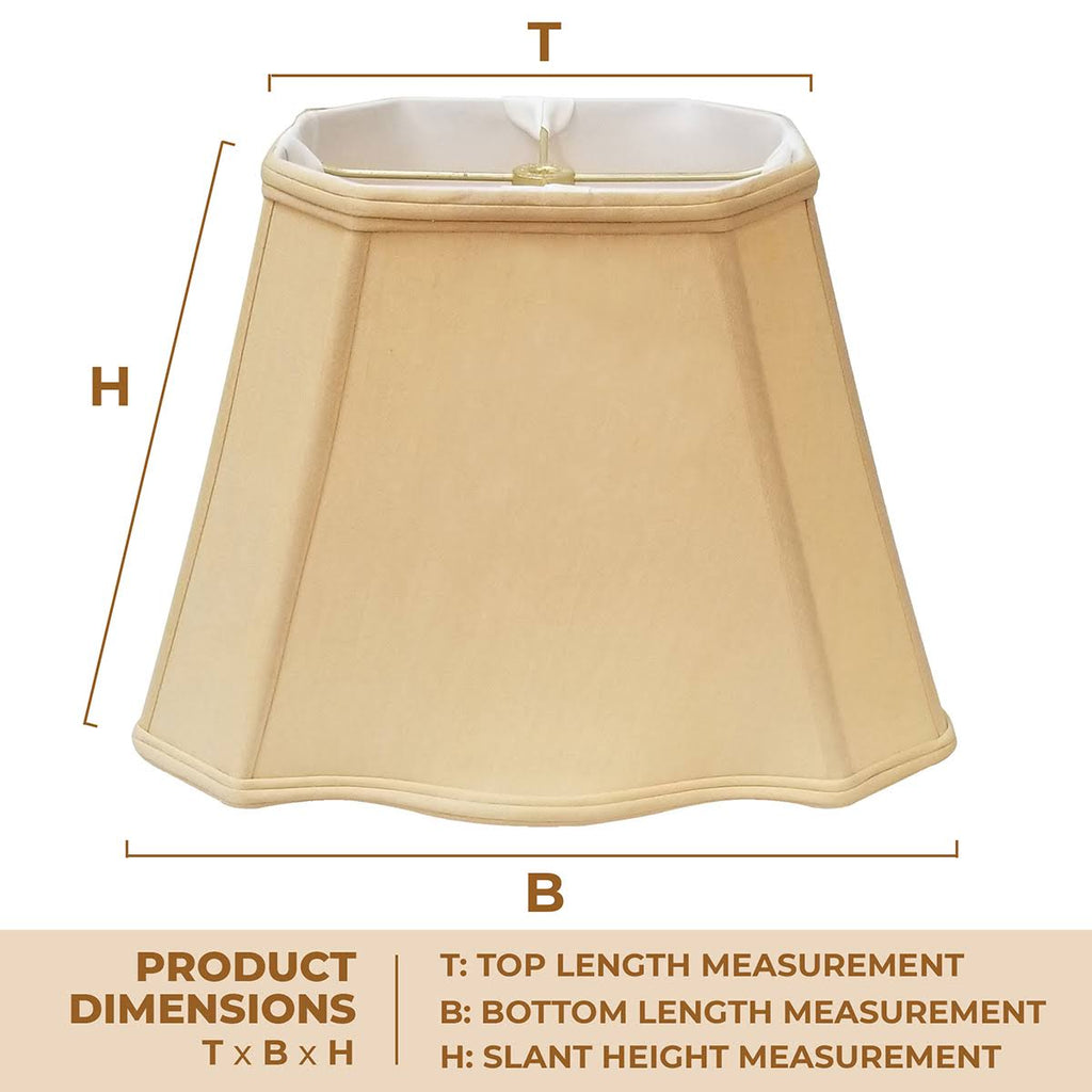 Antique Gold Lamp Shade, 11 x 20 x 14 R4841