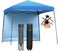 10x10 ft Pop up Canopy Tent with Detachable Side Wall F572