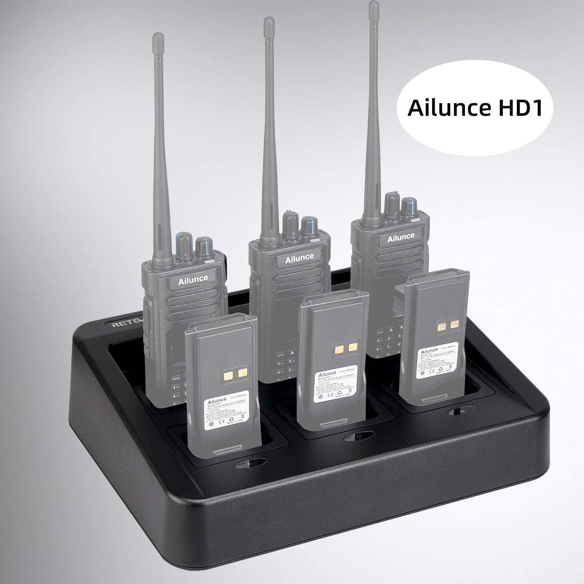 Six-Way Charger for Walkie Talkie (1 Pack) Y484007