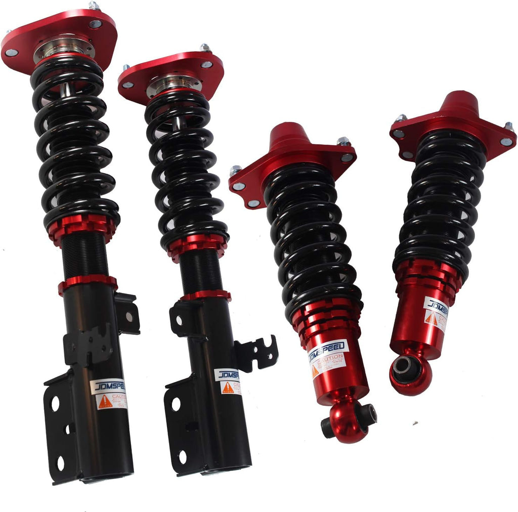 Red Full Coilover Struts Shocks Suspension Kit D3661