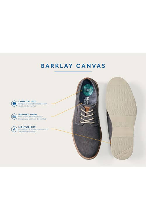 Canvas Plain Toe 8 Men's Gunmetal Shoes D1276