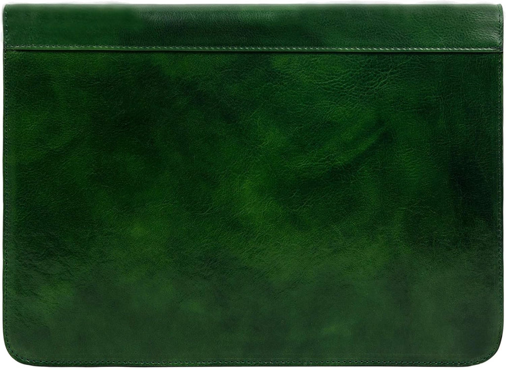 Dark Brown Leather Portfolio Document Folder Z54173