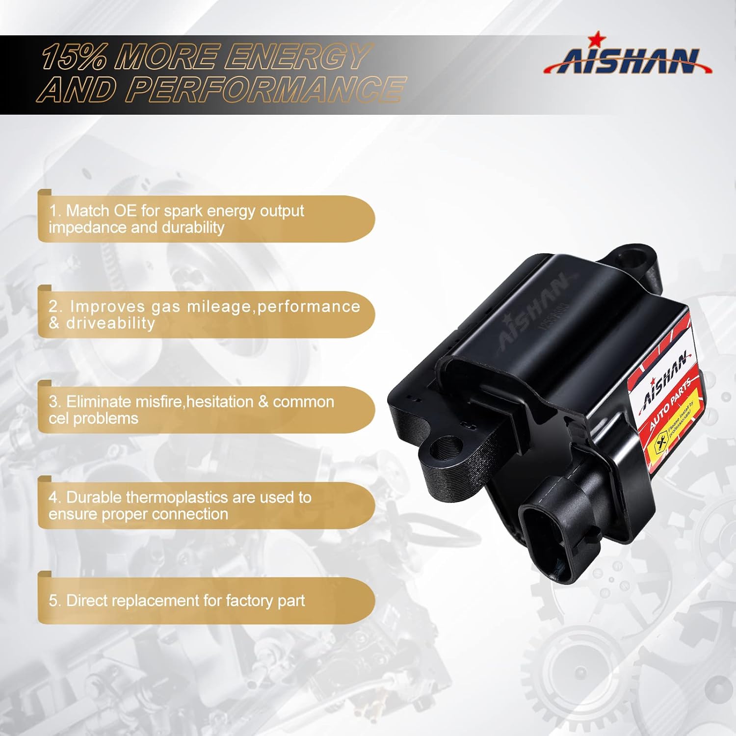 Set of 8 Ignition Coil Pack W85998