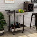 Gray Bar Cart P4681