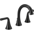 Black Widespread Bathroom Faucet O142347