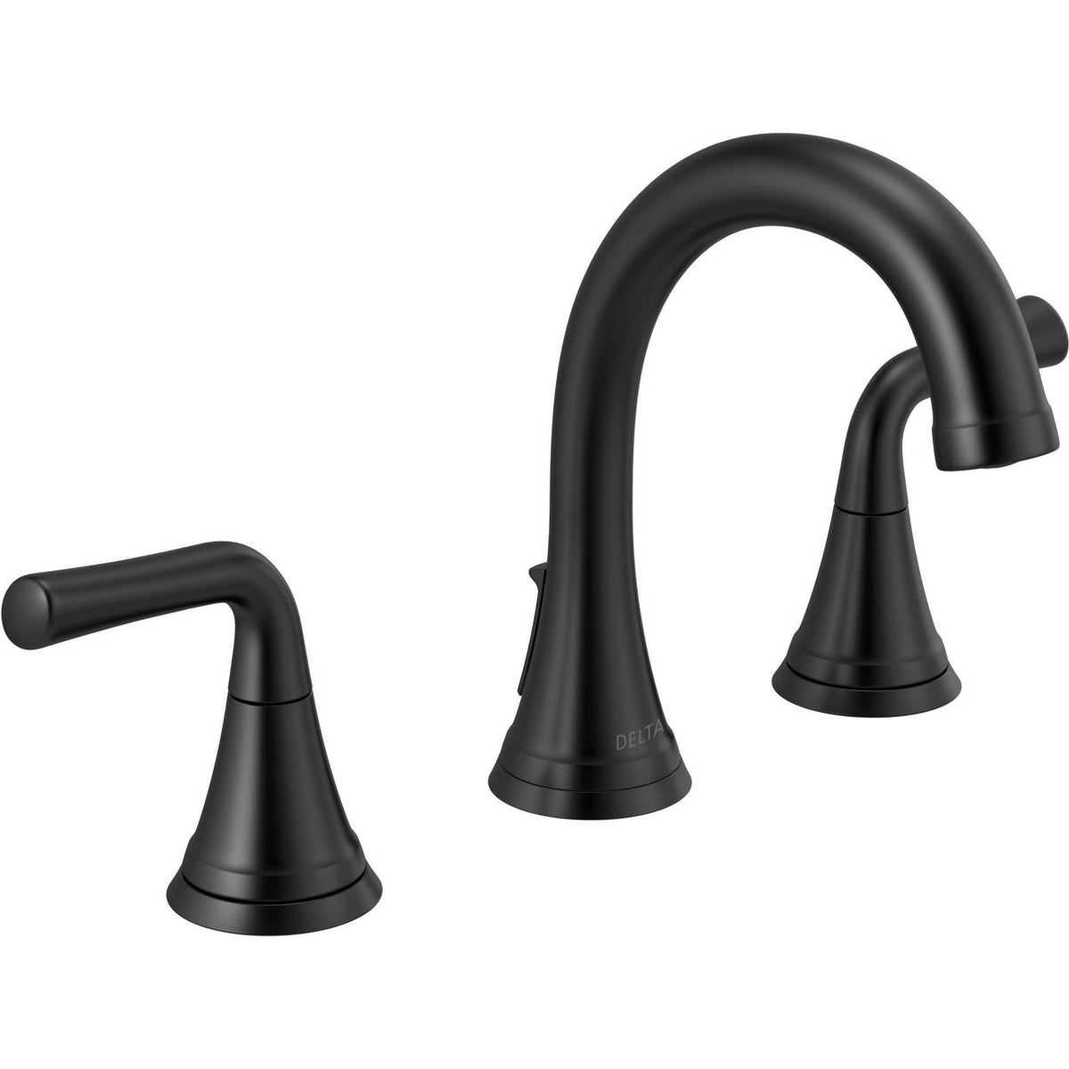 Black Widespread Bathroom Faucet O142347