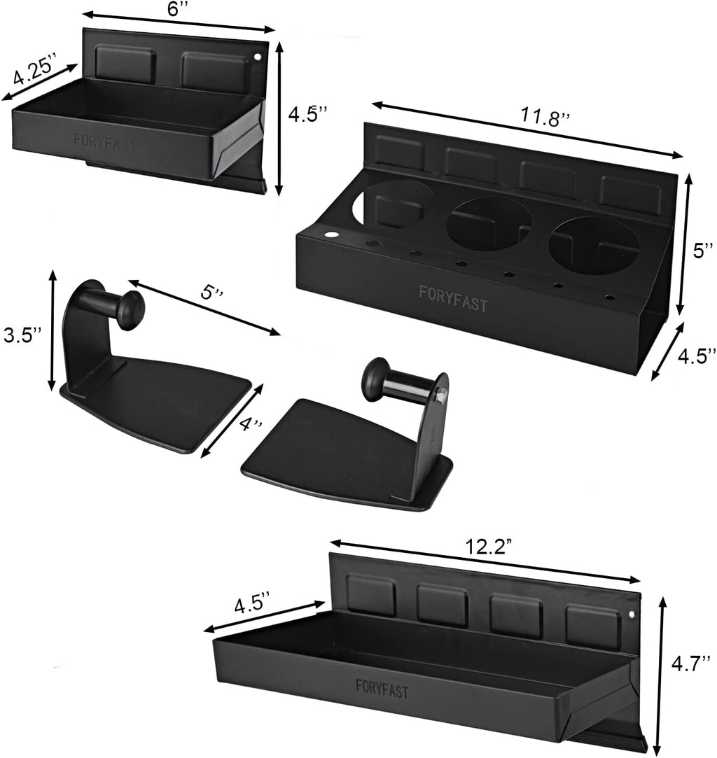 Magnetic Toolbox Tray Set, 4-piece, Pack of 2 Q460