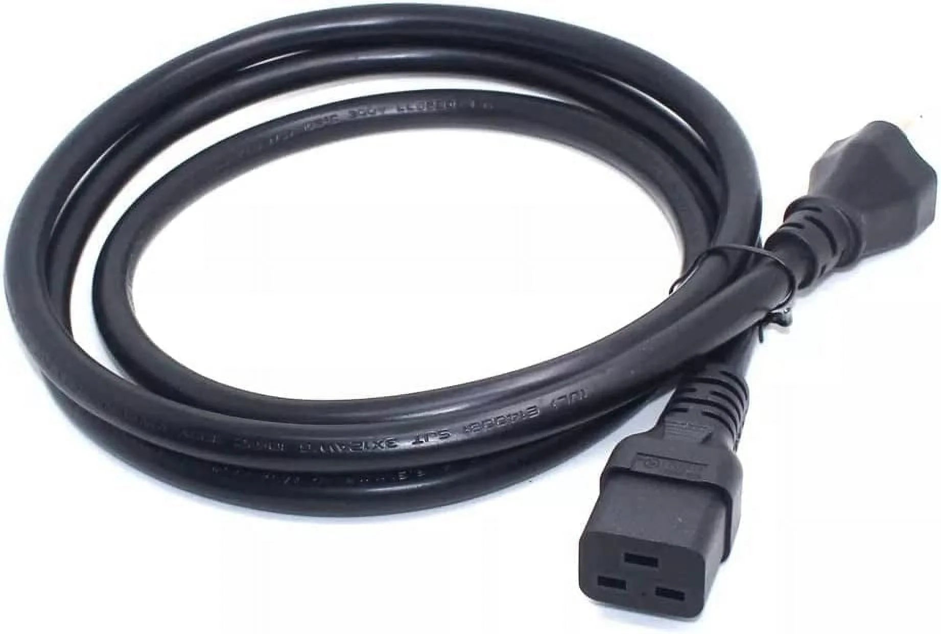 NEMA 6-15P to IEC C19 Power Extension Cord, 6ft M35992