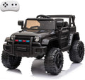 Black Kids Ride On Truck 12V Electric Car F37481