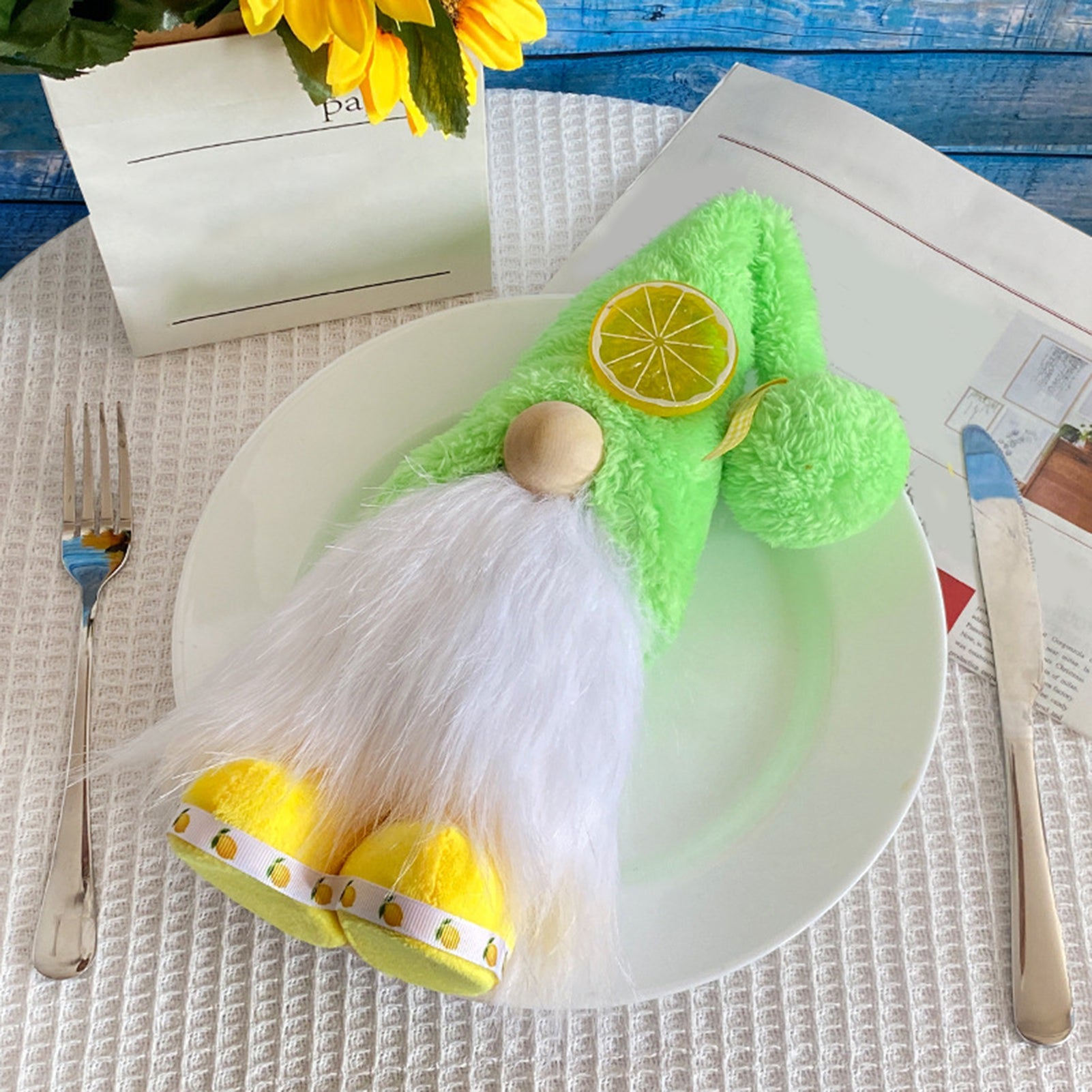 Standing Posture Gnomes Plush Doll R16135