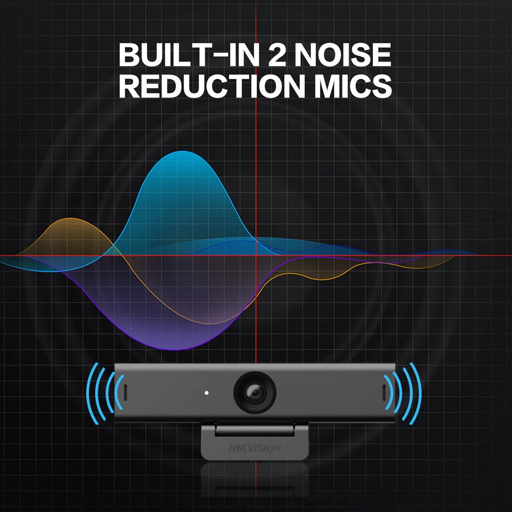 2K HD Webcam with Microphone, 30fps Autofocus, Pack of 2 Z892