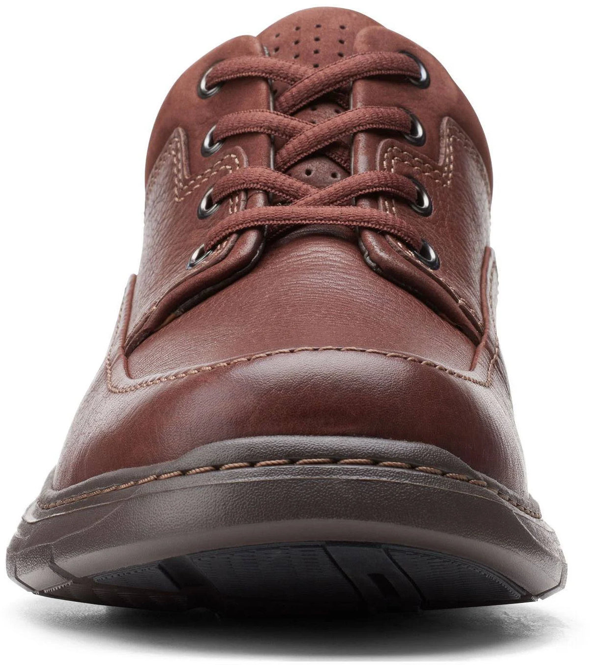 Mahogany Leather Lace-Up Shoes Z1073