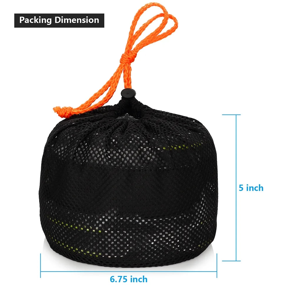 Camping Cookware Set Non-Stick Lightweight with Storage Bag C336