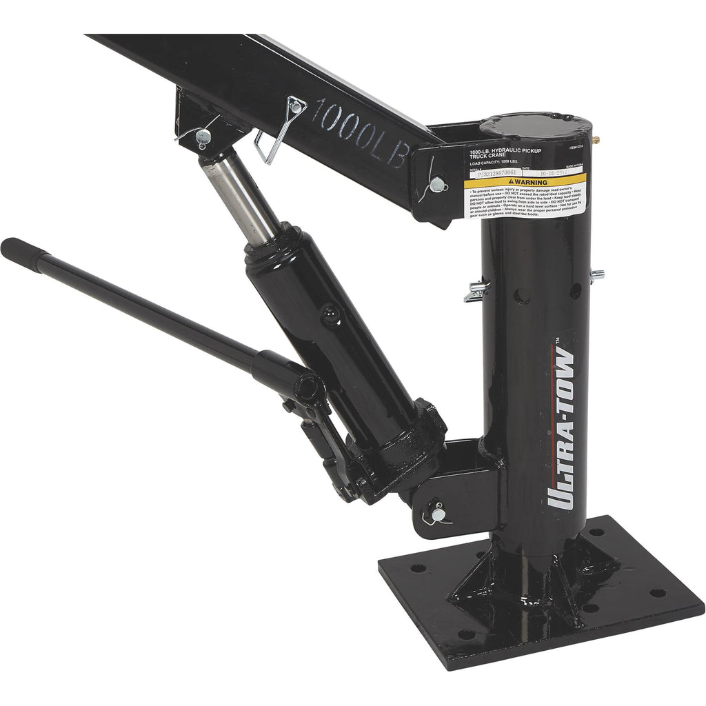 Hydraulic Pickup Truck Crane, 1000-Lb. Capacity U501