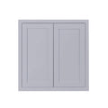 30 inch Wide 30 inch Tall 14 inch Deep Light Gray Kitchen Cabinet W629