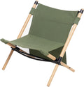 Green Portable Wood Camping Chair M955