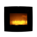 26-inch Wall Mount Electric Fireplace with Stone Pebbles and Flame Effect P392527