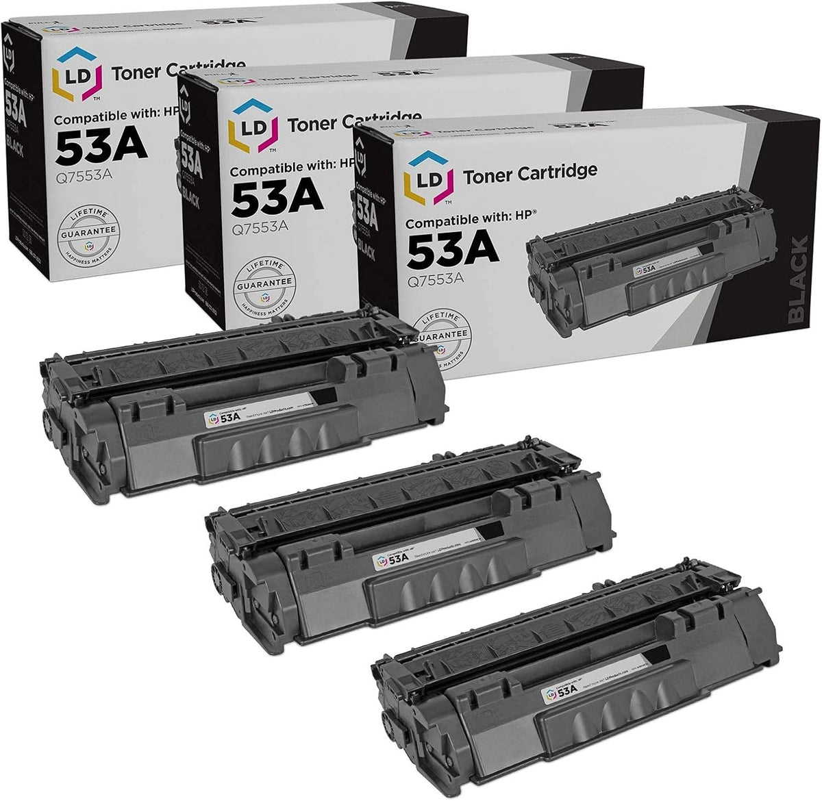 Black 3-Pack Toner Cartridge J246414