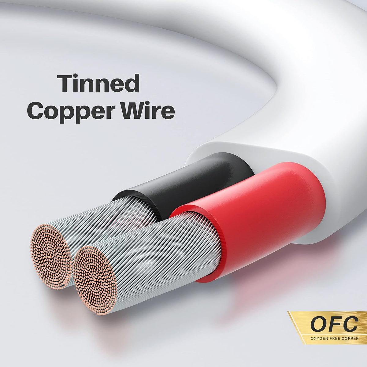 10/2 Marine Wire 50 Feet 10AWG Tinned OFC Copper Speaker Cable P455