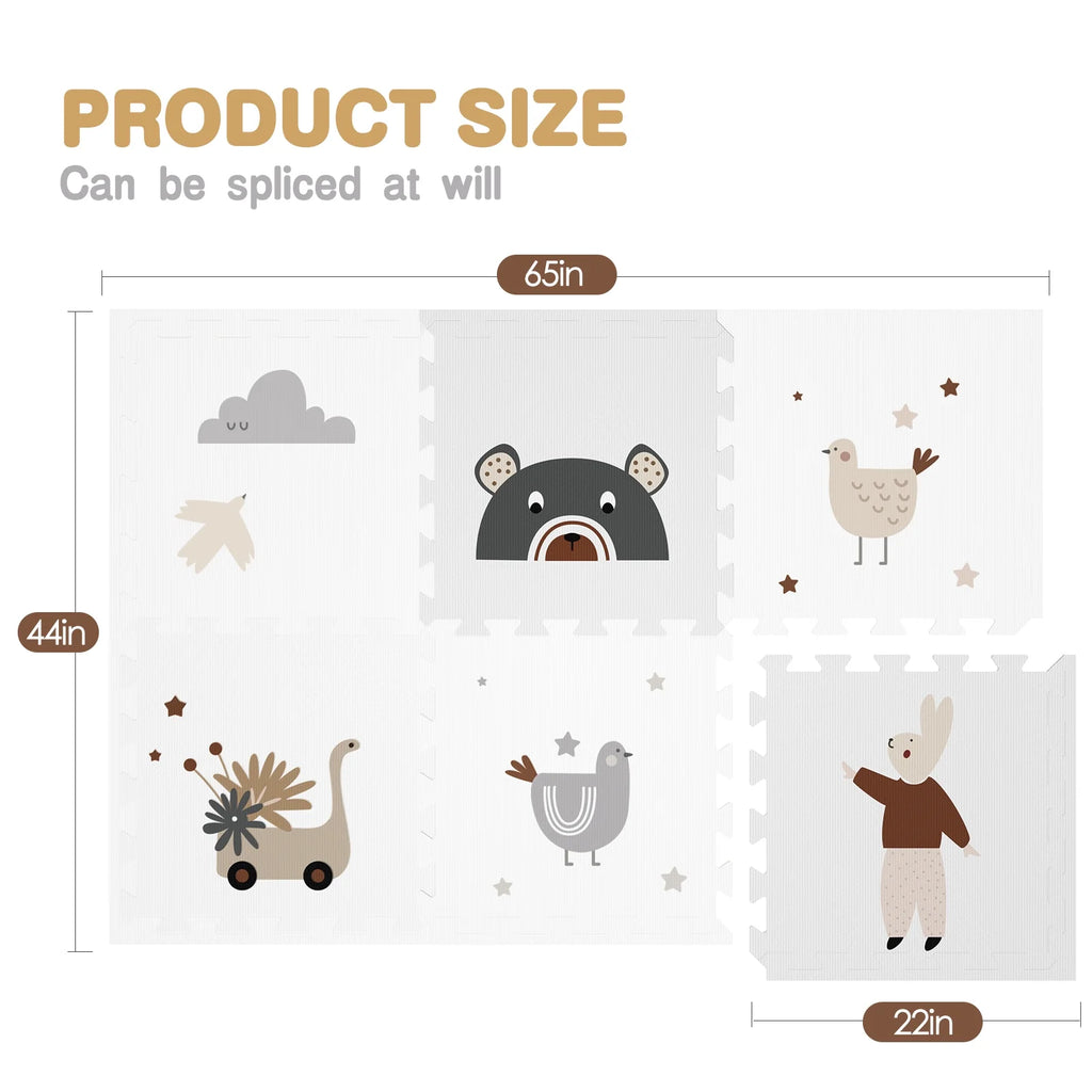 Extra Large Interlocking Foam Playmat F323