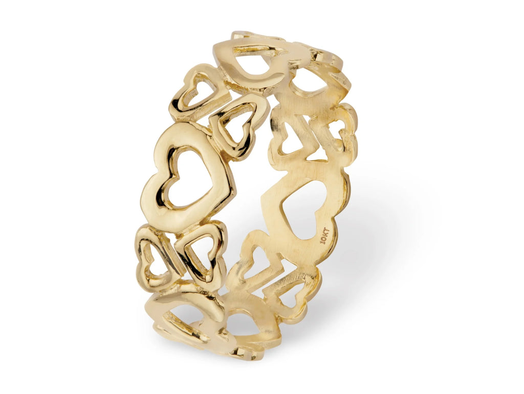 10k Yellow Gold Eternity Ring F870
