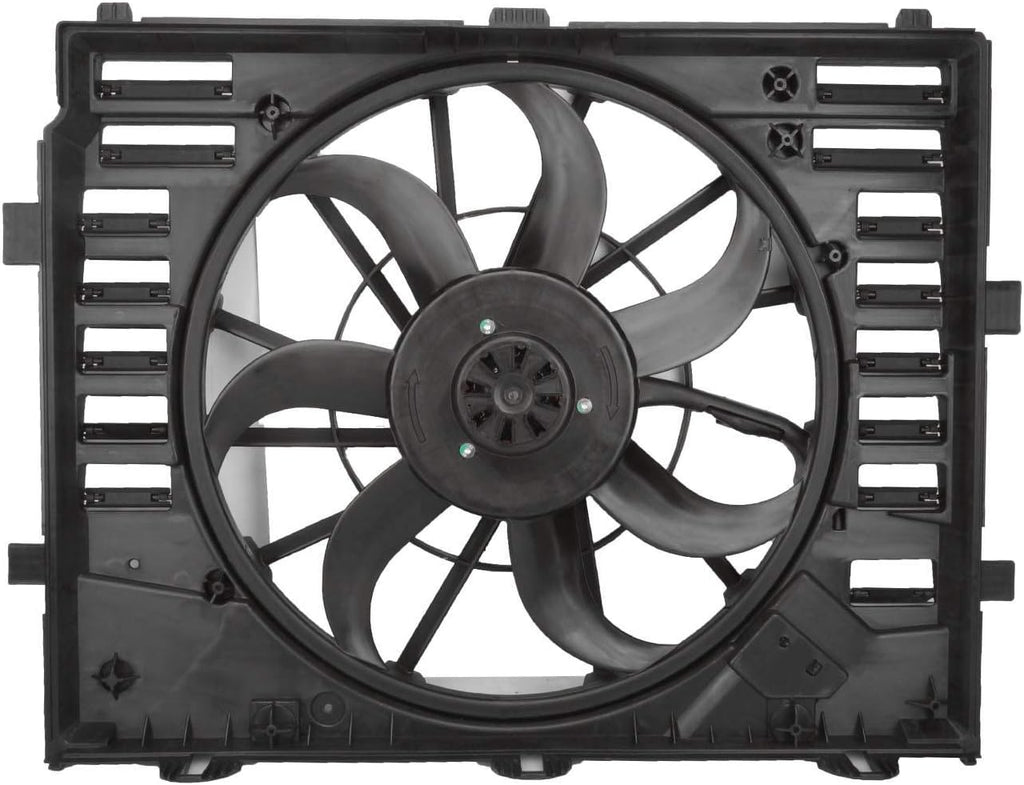 Radiator Cooling Fan Motor Assembly for Porsche Cayenne 11-15 A263